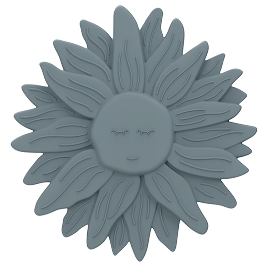 Anneau de dentition silicone Tournesol Bleu 