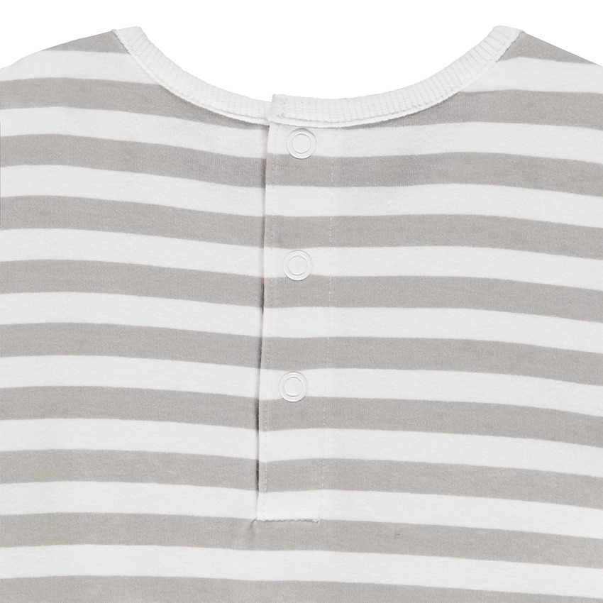 Pyjama 2 pièces en jersey rayures et print Le Roi Lion Disney pour bébé garçon 