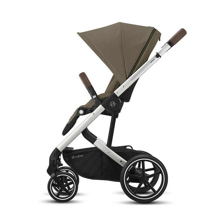 Poussette Balios S Lux châssis Silver - Classic Beige  
