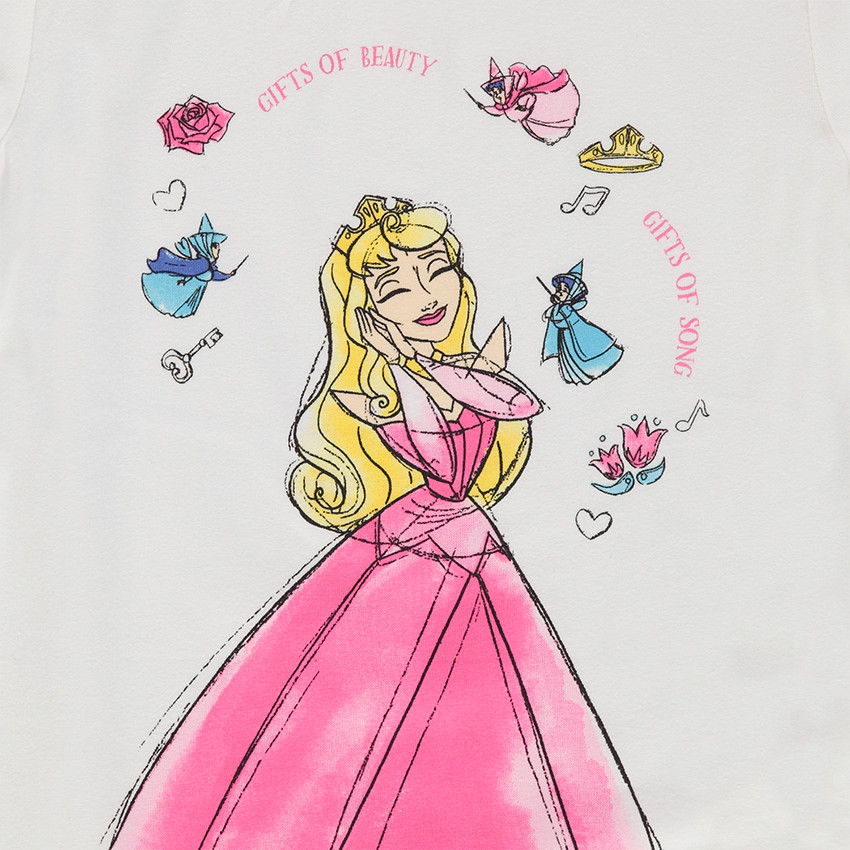 Pyjama en jersey Disney print Belle au bois dormant 