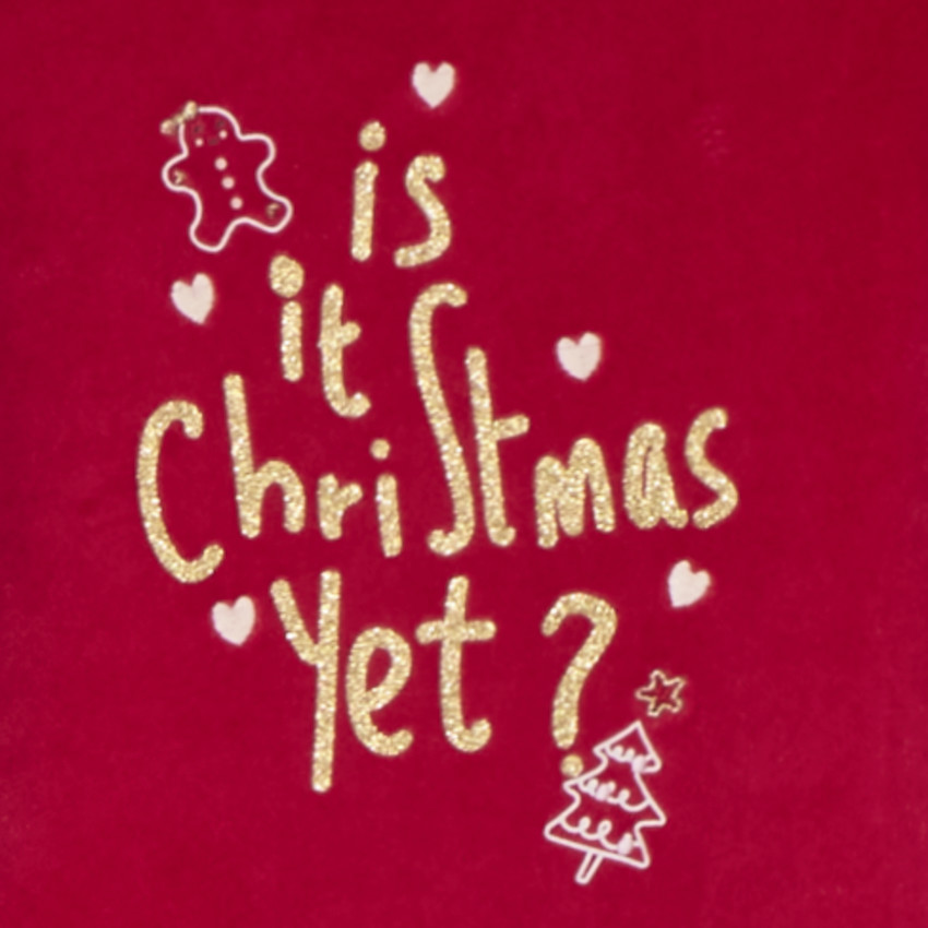 Set pyjama de Noël en velours pour fille 