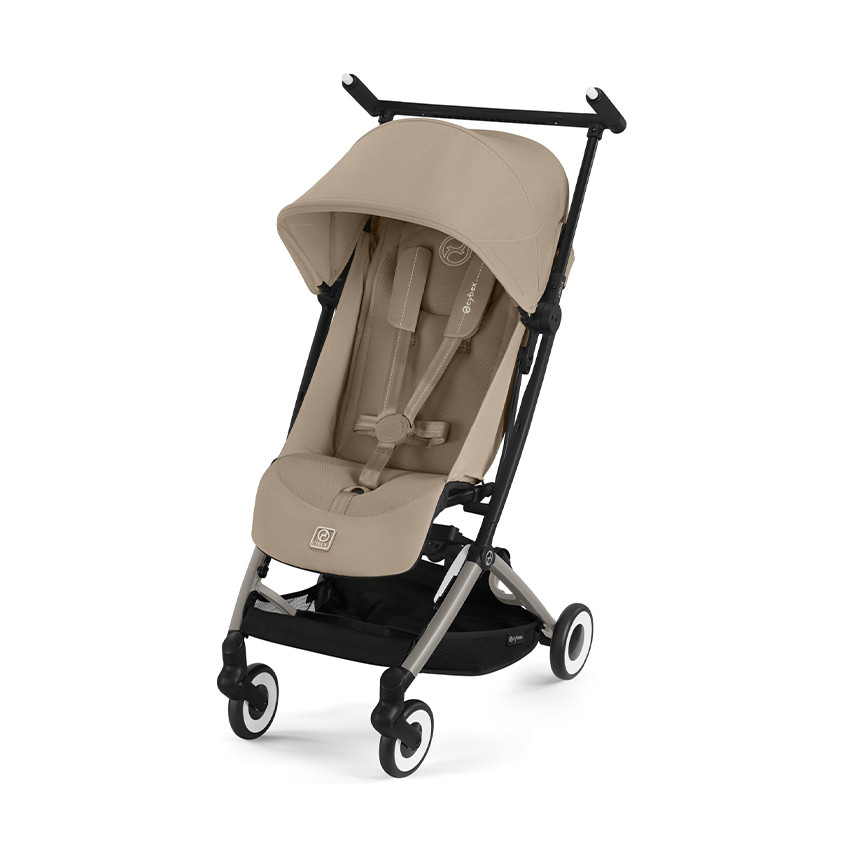 Poussette canne ultra-compacte Libelle taupe/almond beige 