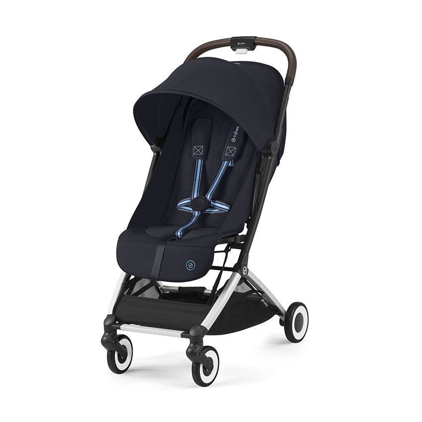 Poussette ultra-compacte Orfeo silver/dark blue 