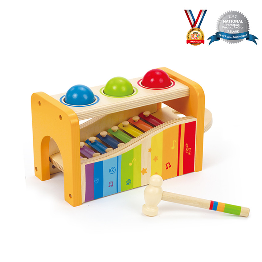 Muziekspel - Hamerbank met Xylofoon 