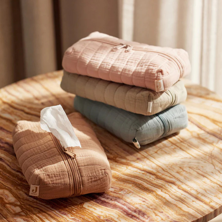 Housse pour lingettes - Wild rose 