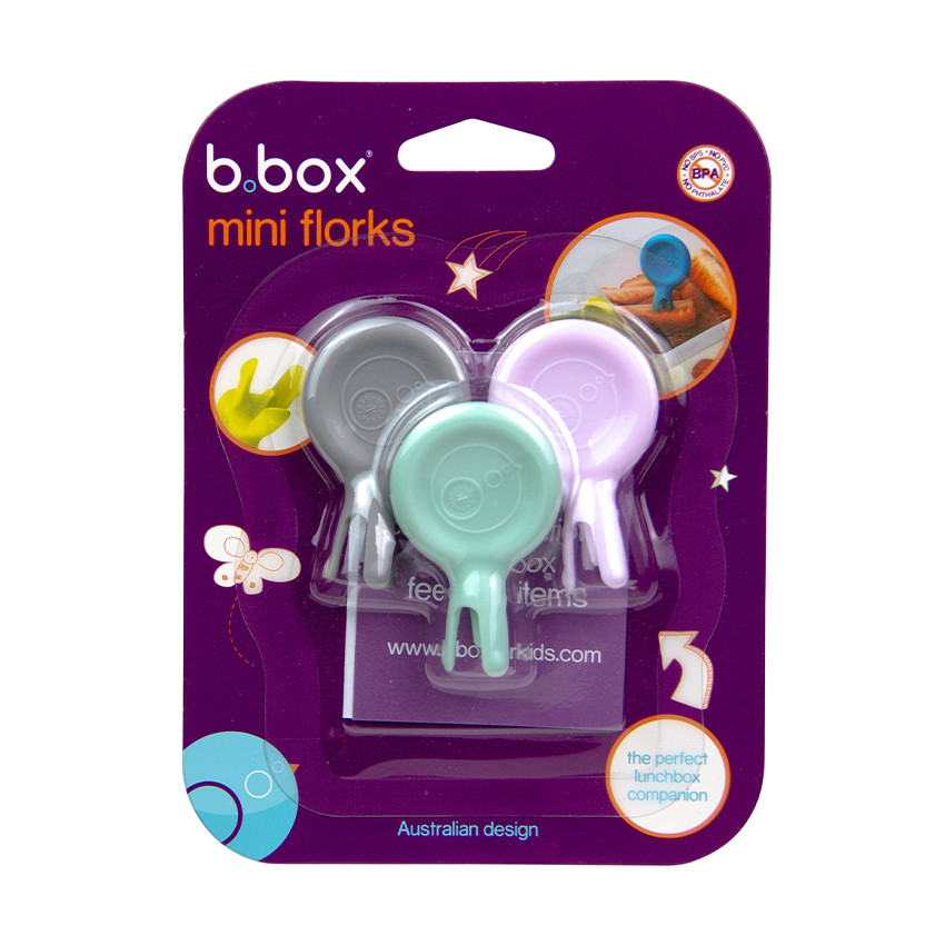 Set van 3 mini vorkjes Flork™ Pastel 