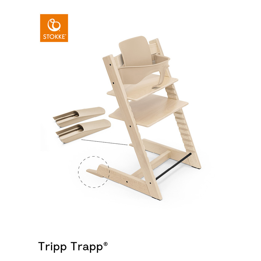 Baby set² pour chaise haute Tripp Trapp coloris naturel  