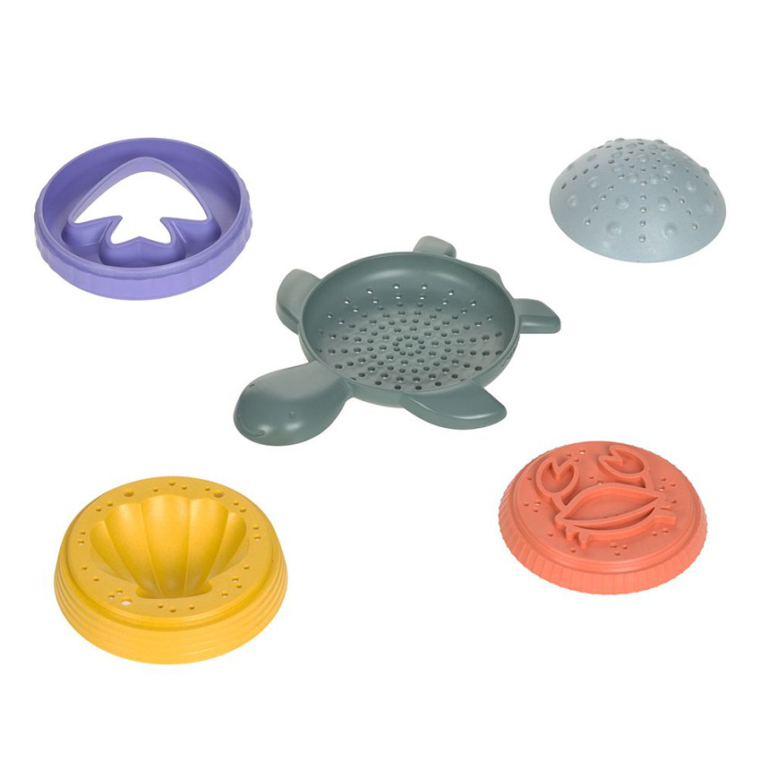 Jeux à empilable Tour Tortue Verte 5 pcs 12m+ 