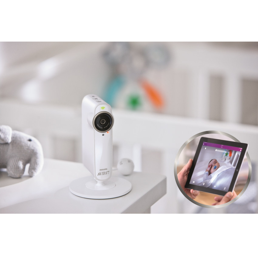 Babyfoon met camera SCD 860 - Wit 