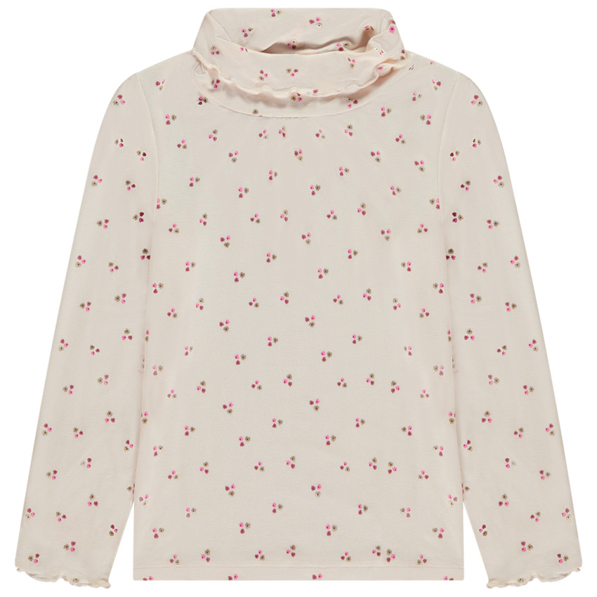 Ondertrui met bloemenprint voor meisjes 