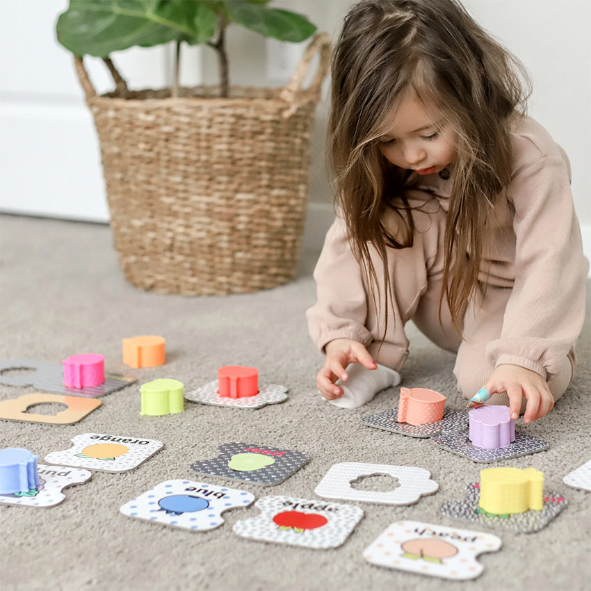 Sensorische puzzel – My 1st Sensory & Shapes Puzzle Set  