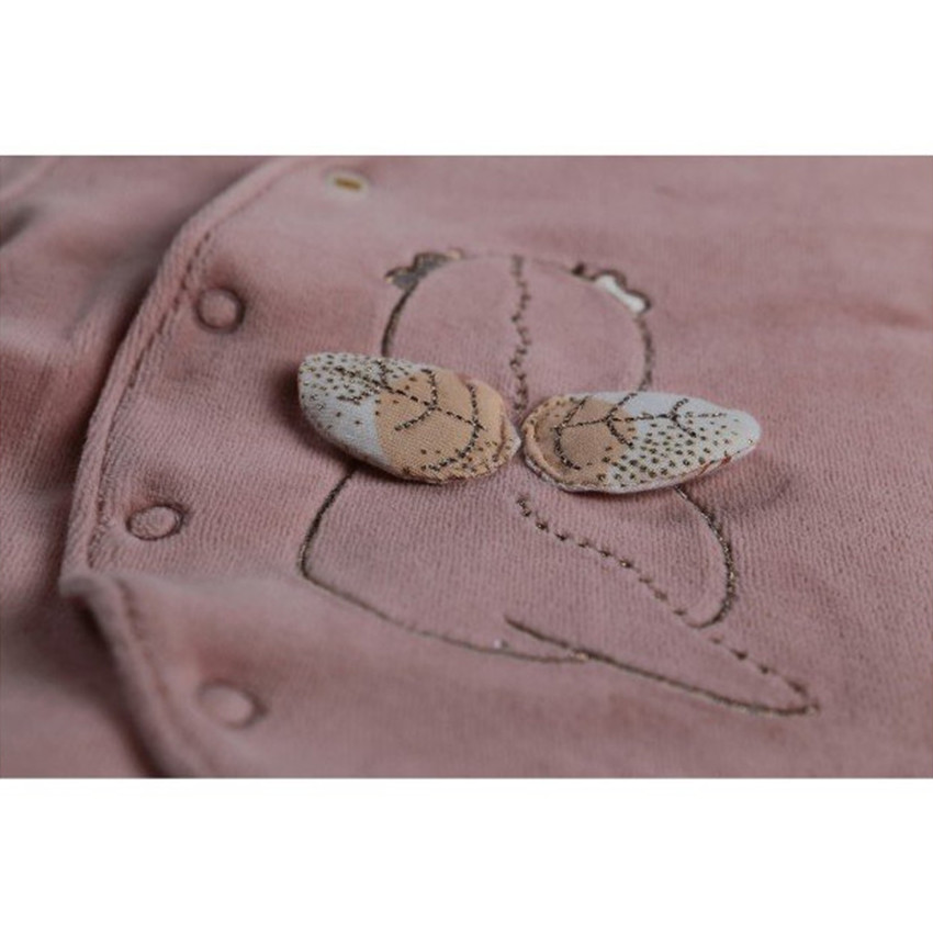 Pyjama en velours Lina & Joy - 1 mois 