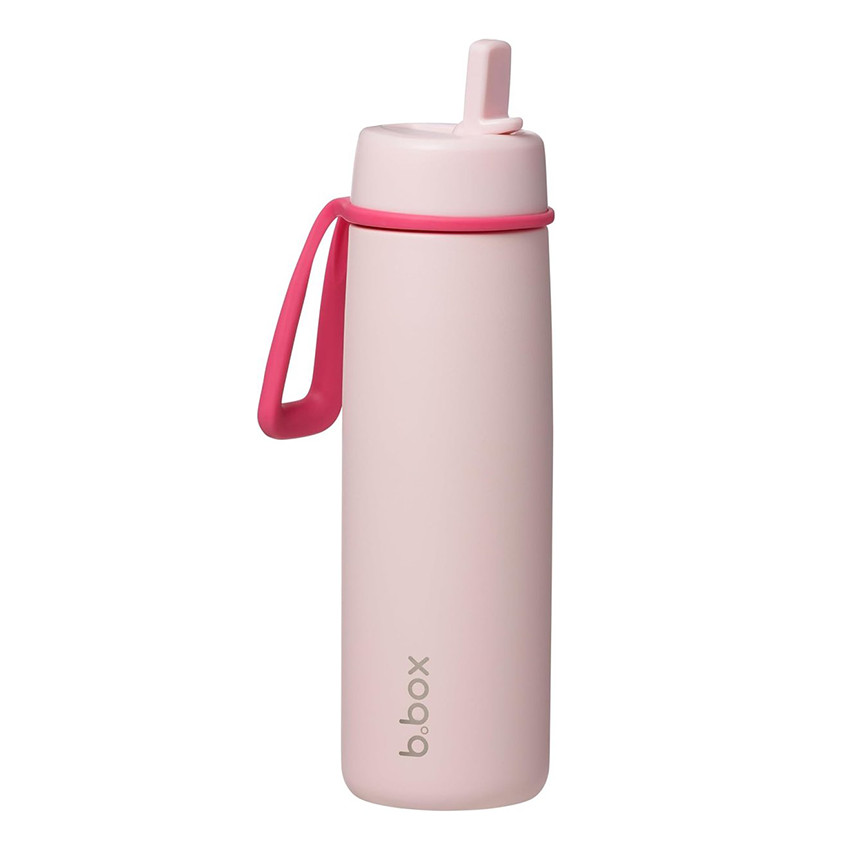 Gourde isotherme avec paille Flip Top 690ml Pink Paradise 