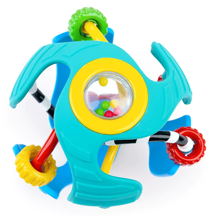 Sensorische ball en rammelaar Rattle & Sense +3M 