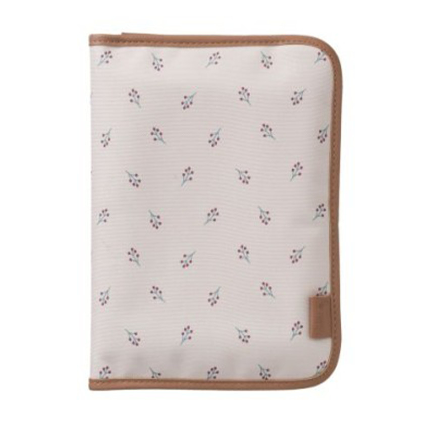 Pochette à langer + tapis à langer Berries Beige 