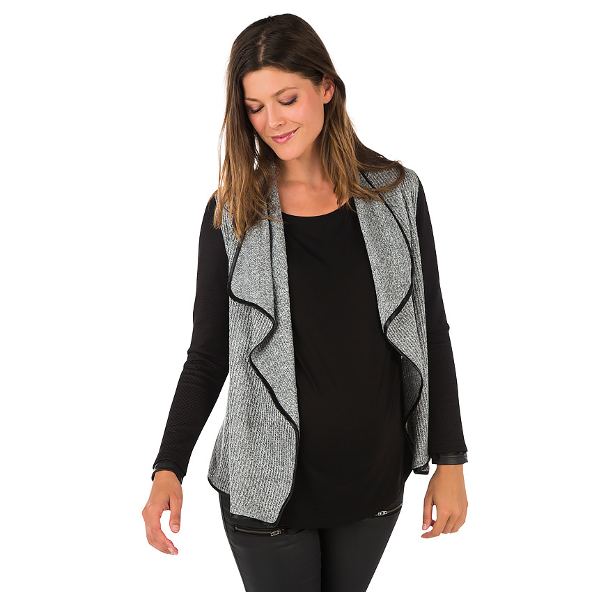 Gilet asymmetrische opening 