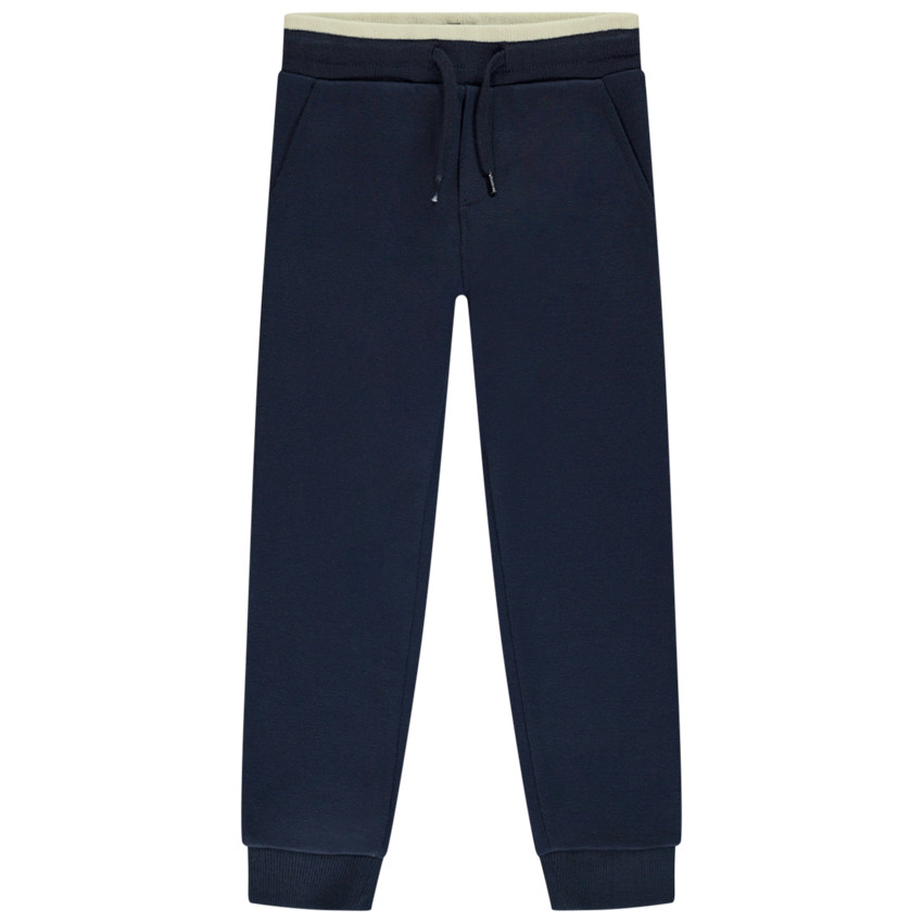 Jogging van katoen piqué voor jongen 