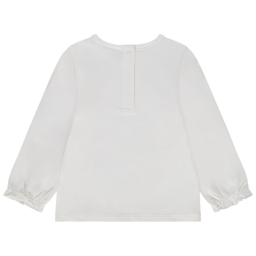 T-shirt manches longues en jersey print Minnie Disney pour bébé fille 