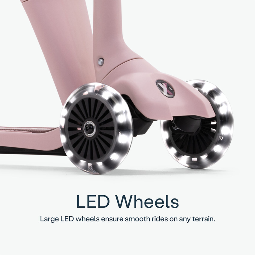 Trottinette 3 roues Xtend Mini-Ride 12M-9ans Soft Pink  