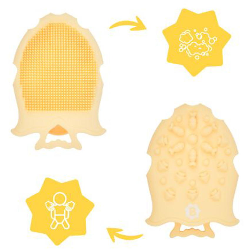 Brosse de massage en silicone  