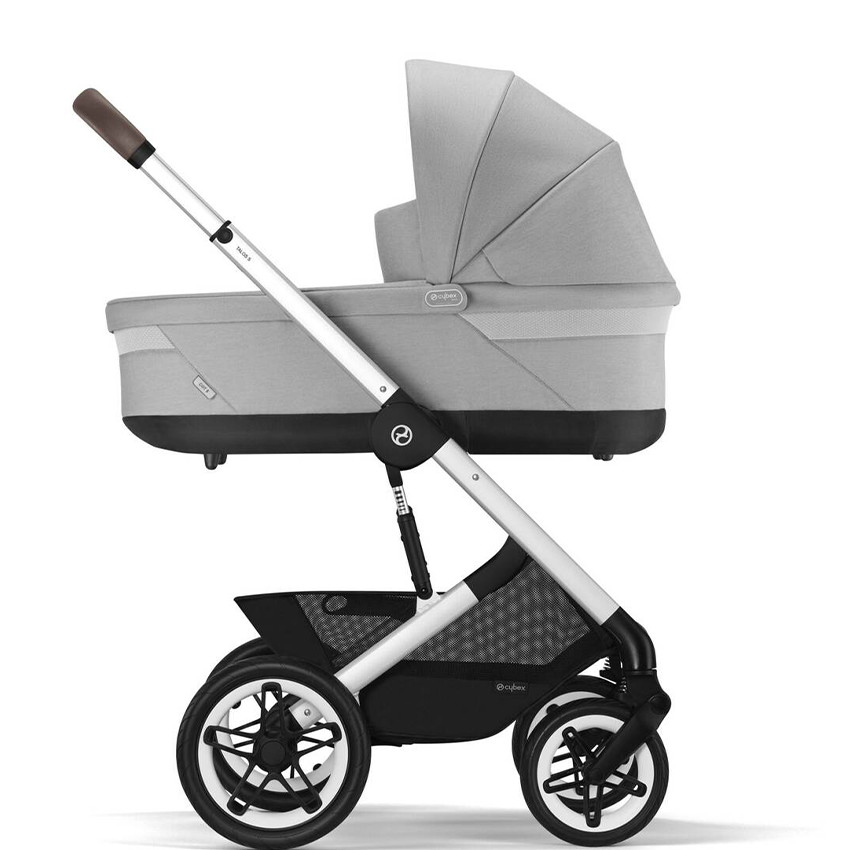 Poussette Talos S Lux Châssis Silver Stone Grey 