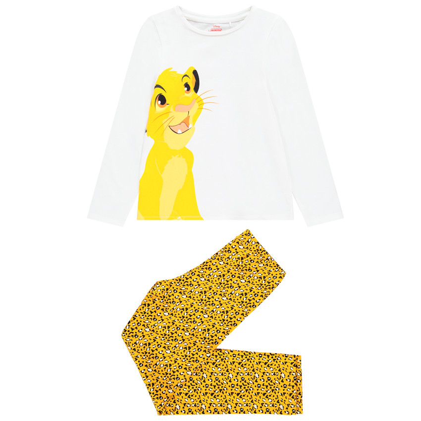 Pyjama en coton pour enfant fille print Simba Disney 