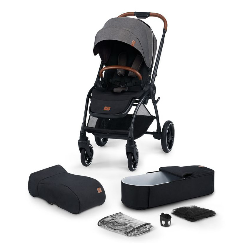 2-in-1 duokinderwagen Evolution Cocoon - Grijs 