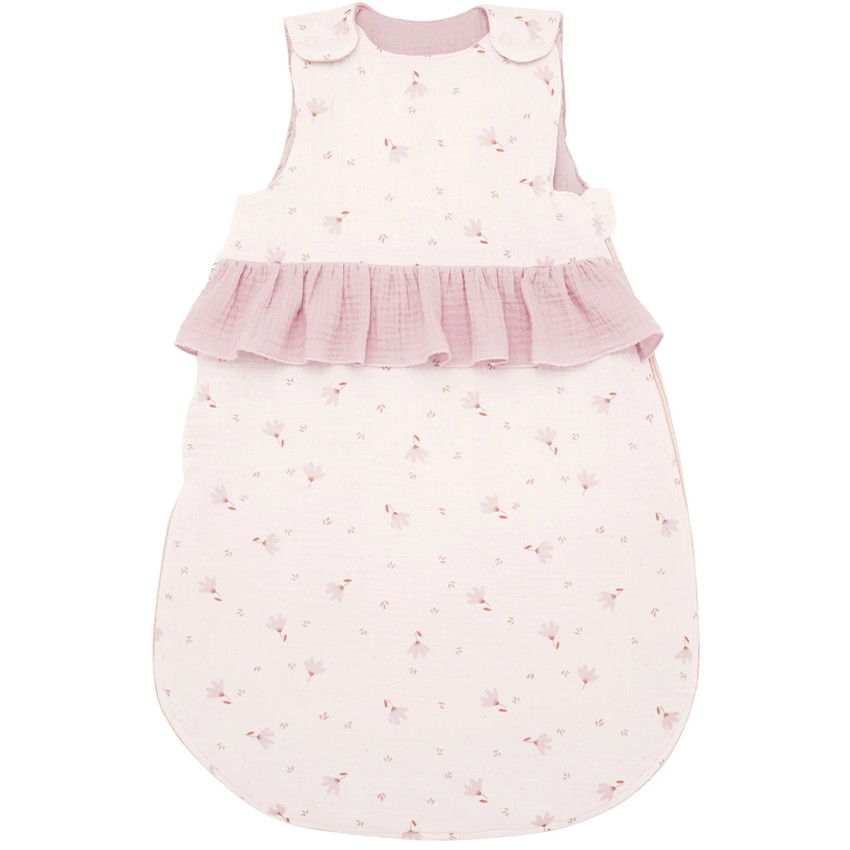 Slaapzak zonder mouwen - Roze Lovely Blossom 0-6M 