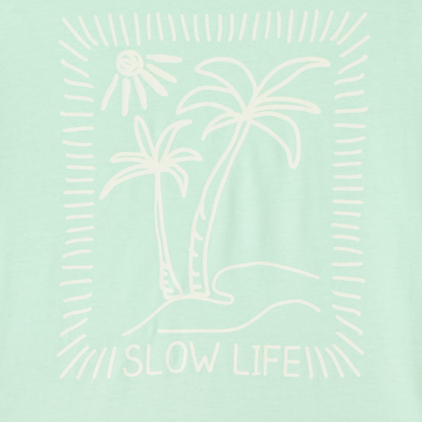 Ensemble court 2 pièces avec print palmier pour garçon 