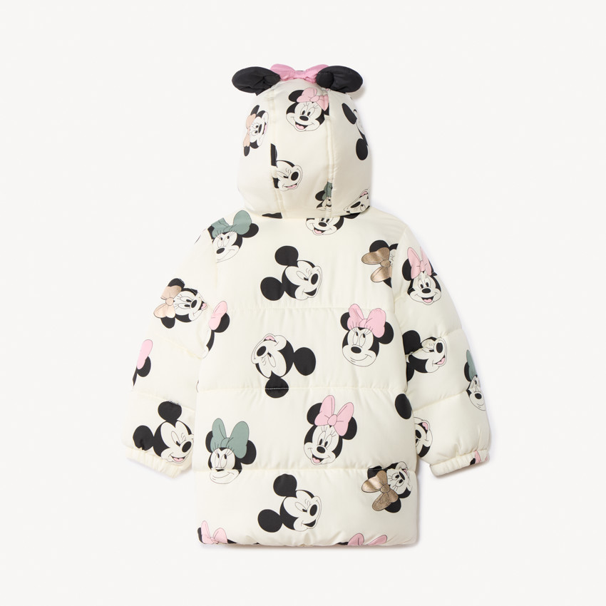 Waterafstotende gewatteerde donsjas Minnie Disney voor babymeisje 