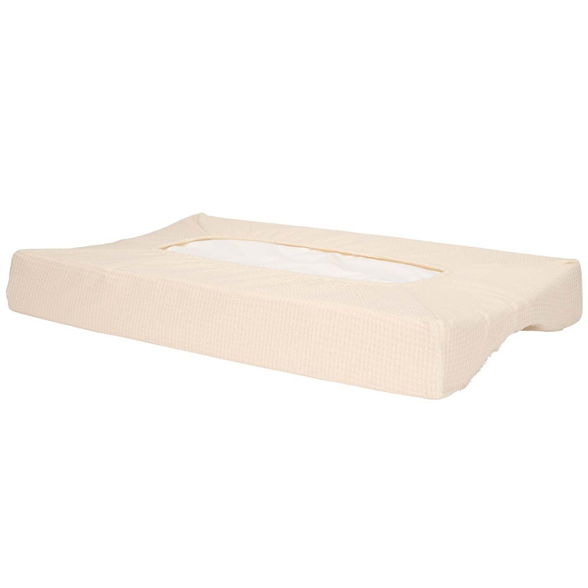 Aankleedkussenhoes Malaga 45x73cm Warm white 