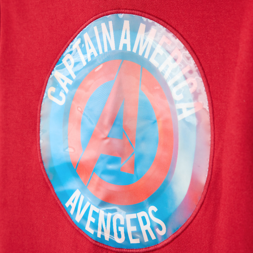 Sweatshirt met lenticulaire Captain America Marvel print voor jongens 