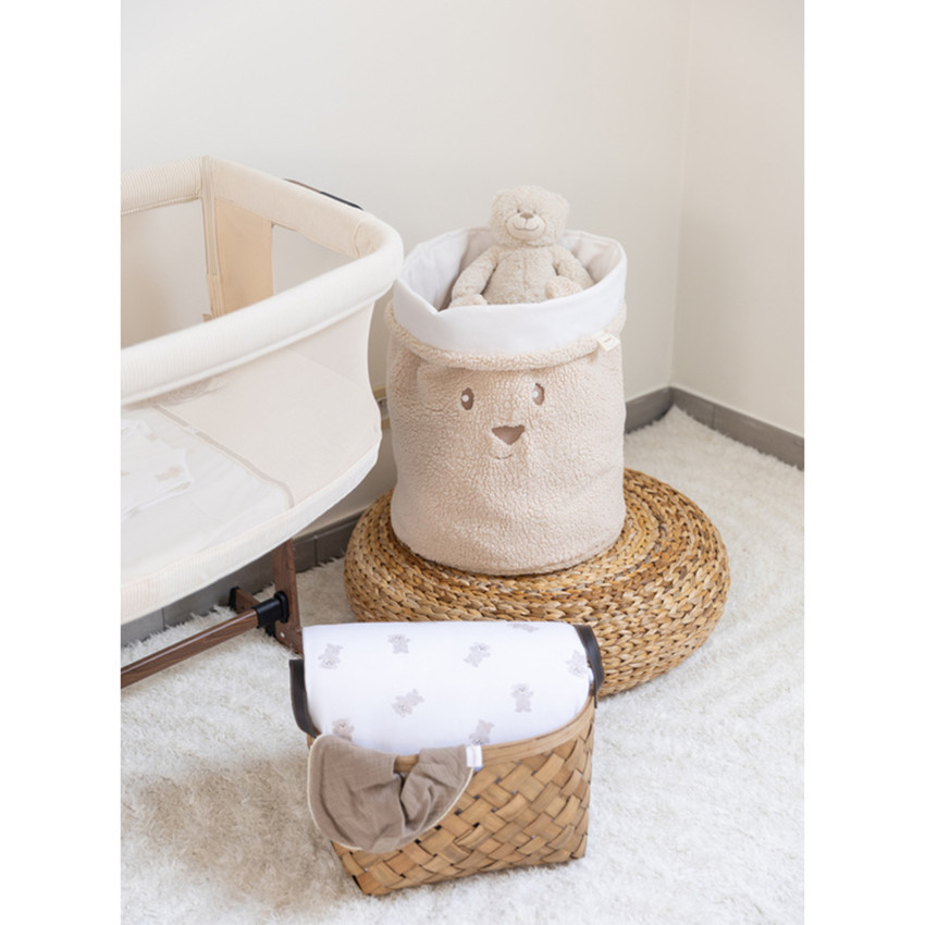 Panier de rangement Large Bear Cream 
