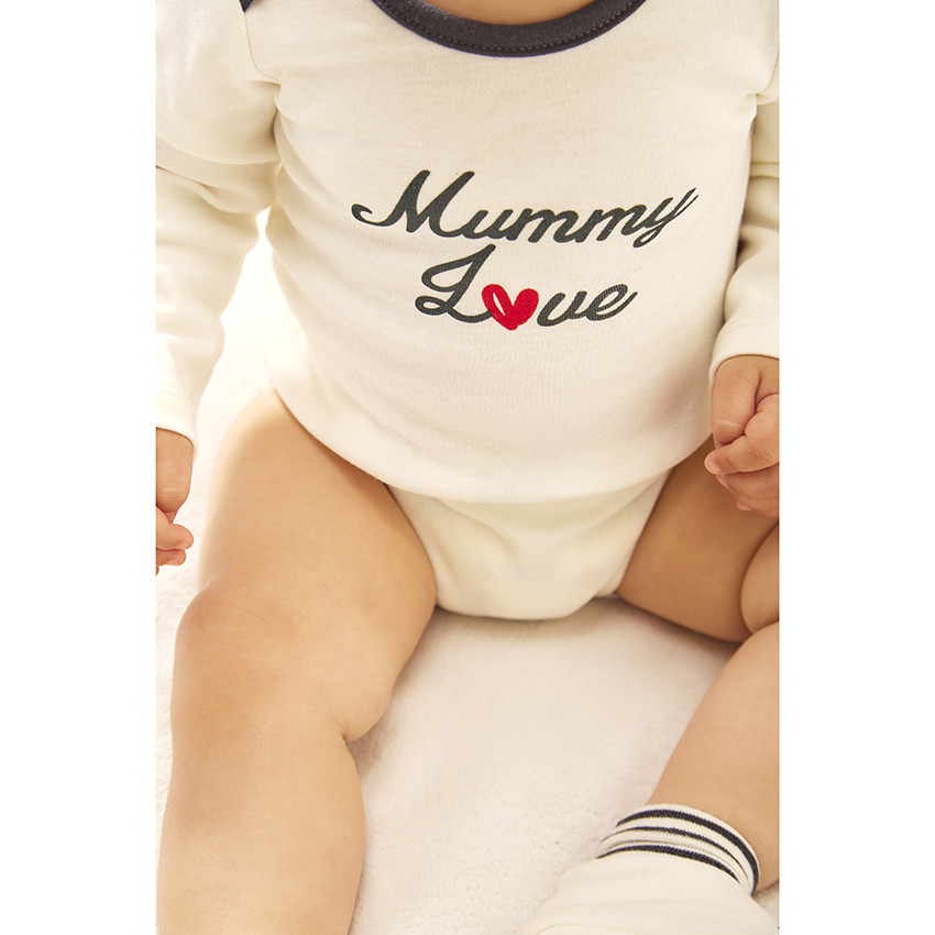 Ensemble 3 pièces imprimé fantaisie pour bébé  