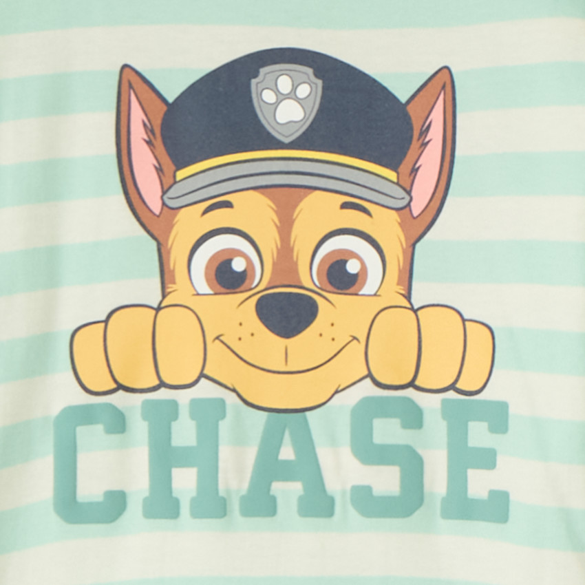 Set pyjama 2 delig Chase van de Paw Patrol voor jongens 