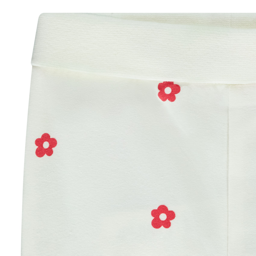 Ensemble 4 pièces imprimé fleurs pour bébé fille 