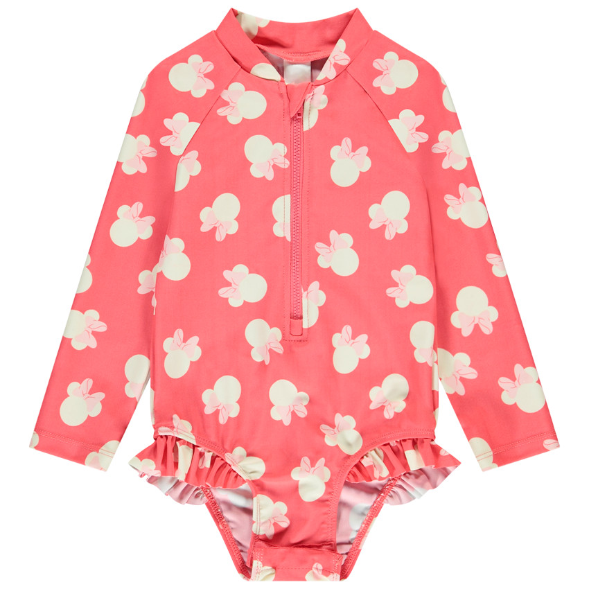 Eénstuk zwemkleding met anti-UV Minnie Disney voor baby meisje 
