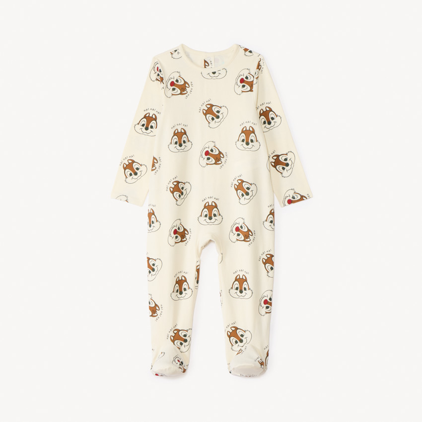 Set van 2 slaapzakken Tic en Tac Disney voor babyjongens met verschillende openingen afhankelijk van de leeftijd. 