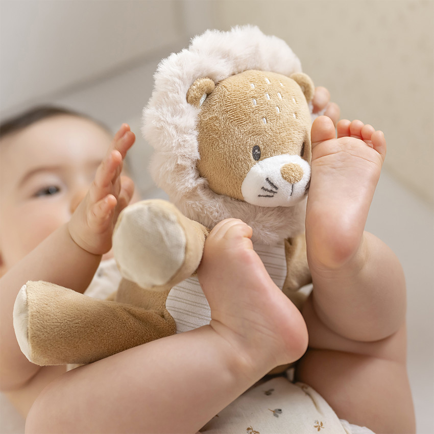 Knuffel Leeuw Ernest - Beige - 32 cm 