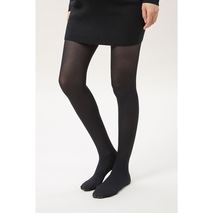 Lot de 2 collants fins à motifs 