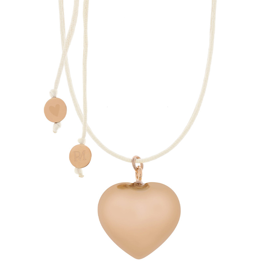 Bola collier de grossesse - en forme de coeur Sofie crème 