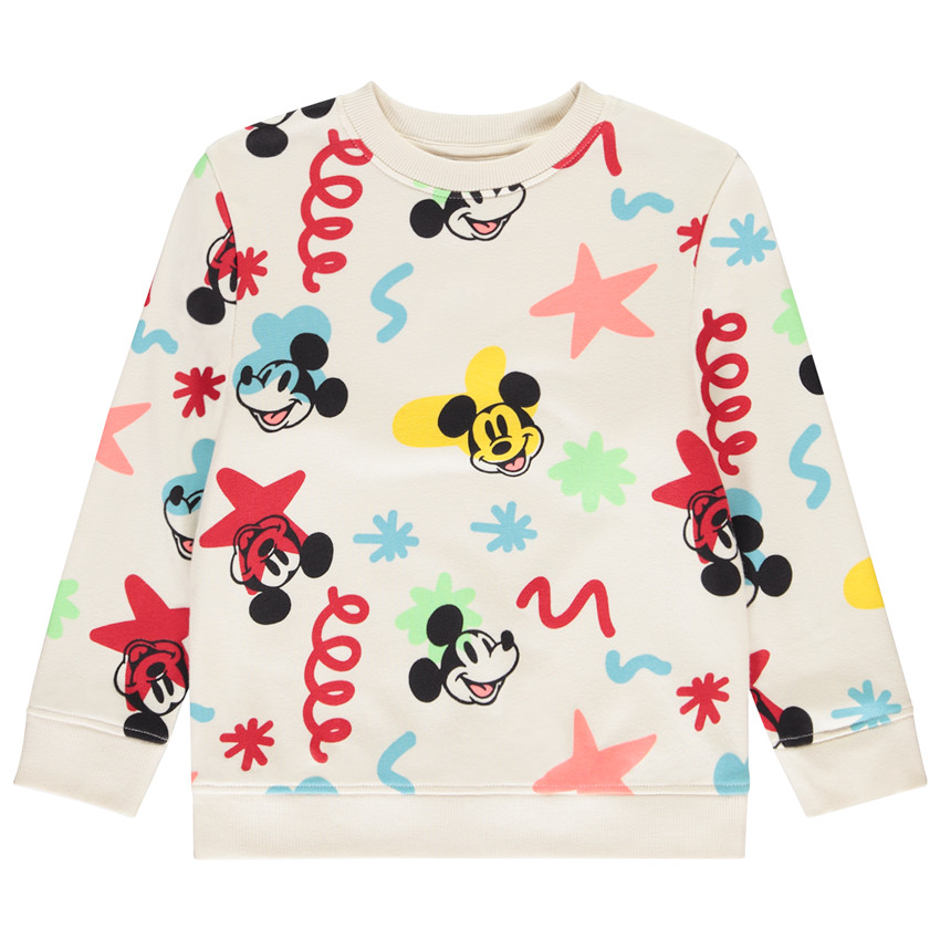 Sweat molleton imprimé Mickey Disney pour garçon 