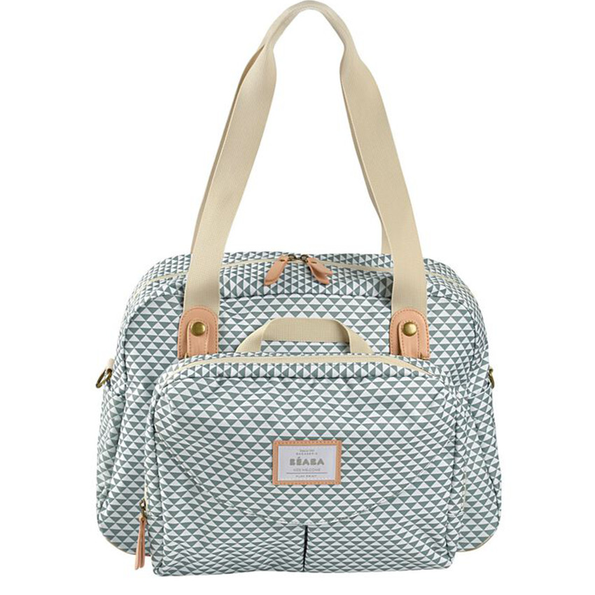 Luiertas Genève Play Print Salie Groen 