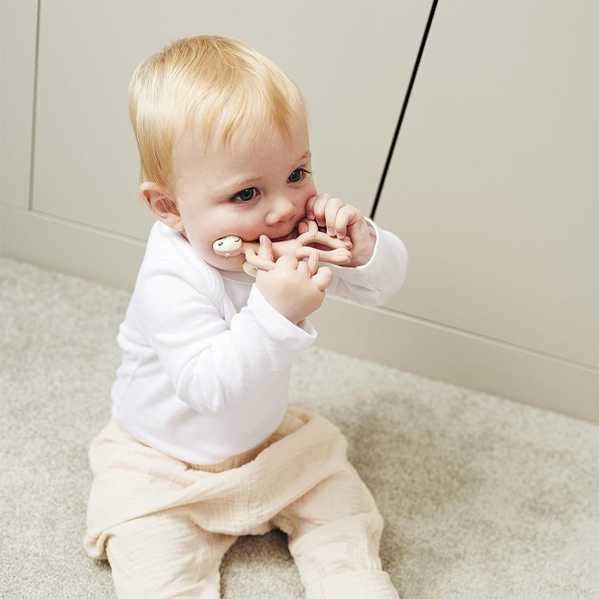 Anneau de dentition rose pâle 