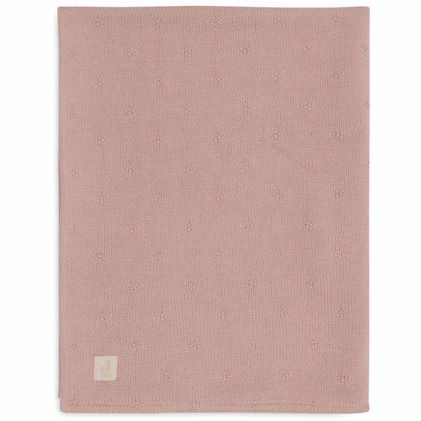 Couverture berceau Cosy Knit - 75X100CM - WILD ROSE-Velvet  