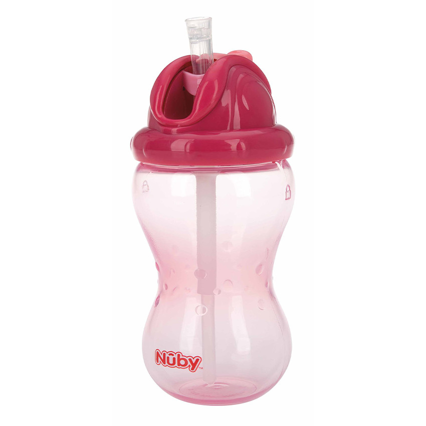 Anti-lek Beker Flip-It 360ml 12m+ Roze 