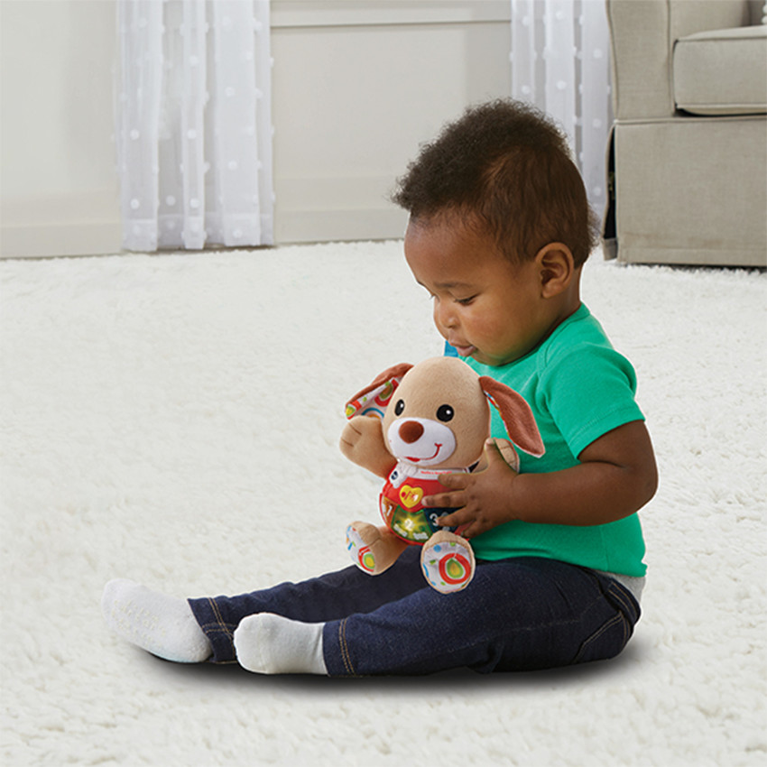 Peluche Chant'toutou Brun 