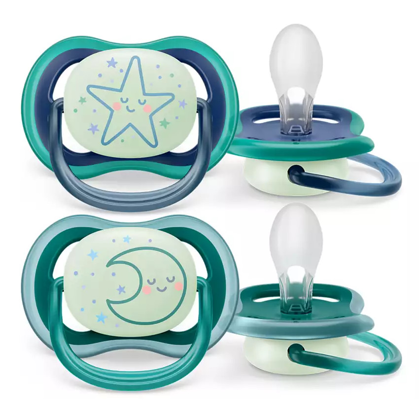 SILICON PACIFIER SOOTHER ULTRA AIR ,6-18 M 