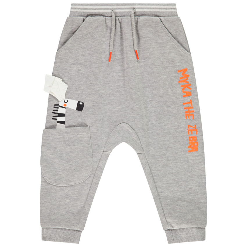 Pantalon de jogging motif zèbre pour bébé garçon 