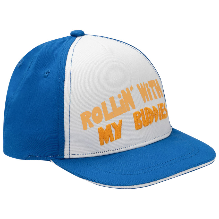 Pet met borduren voor jongens 